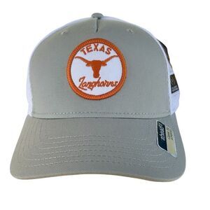 Texas Longhorns Trucker Snapback Hat Gray Adjustable Unisex Cap